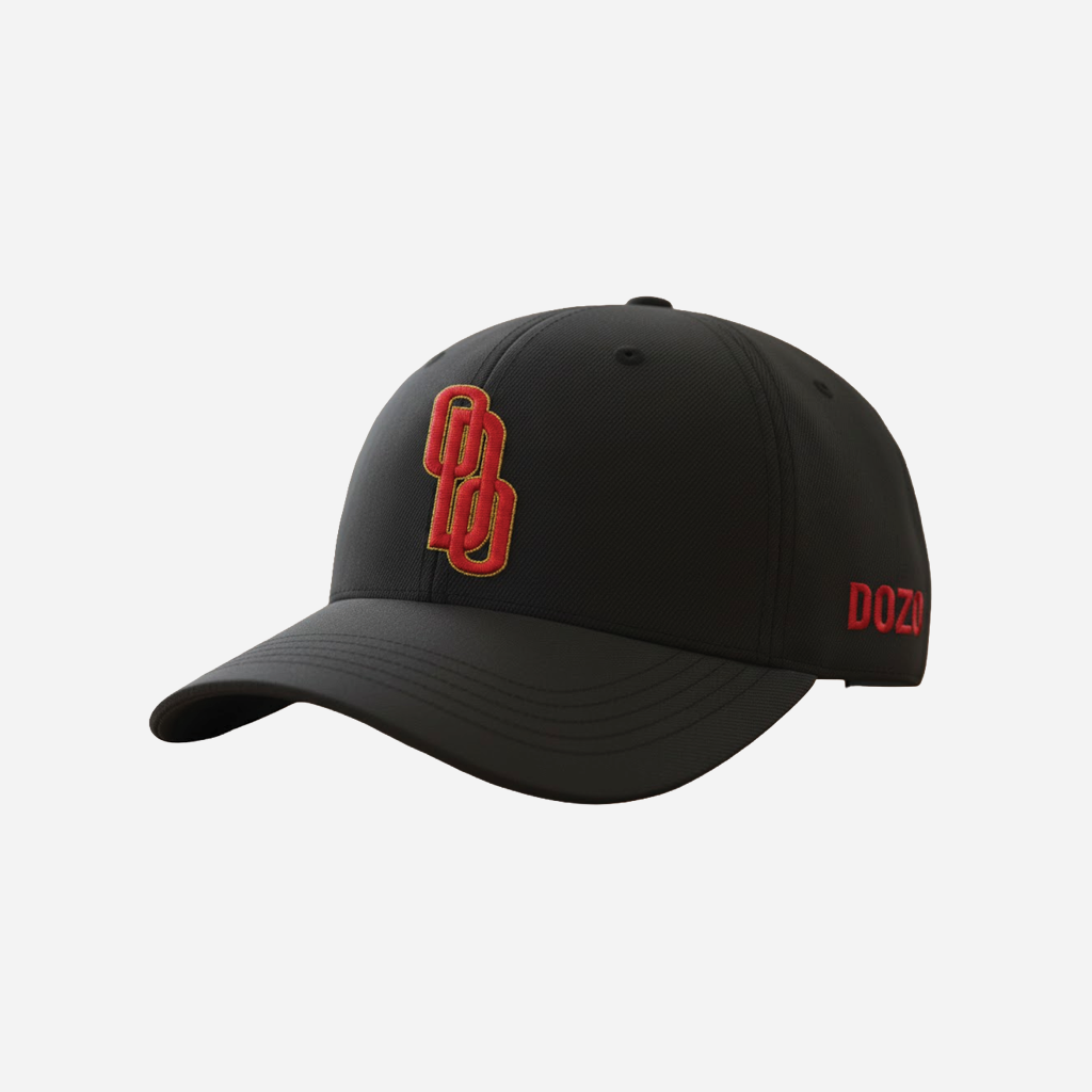 DOOZO Black Baseball Cap
